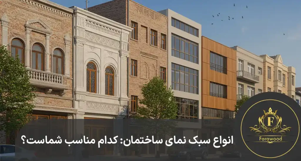 انواع سبک نمای ساختمان