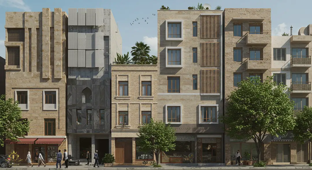 بهترین نمای ساختمان مسکونی