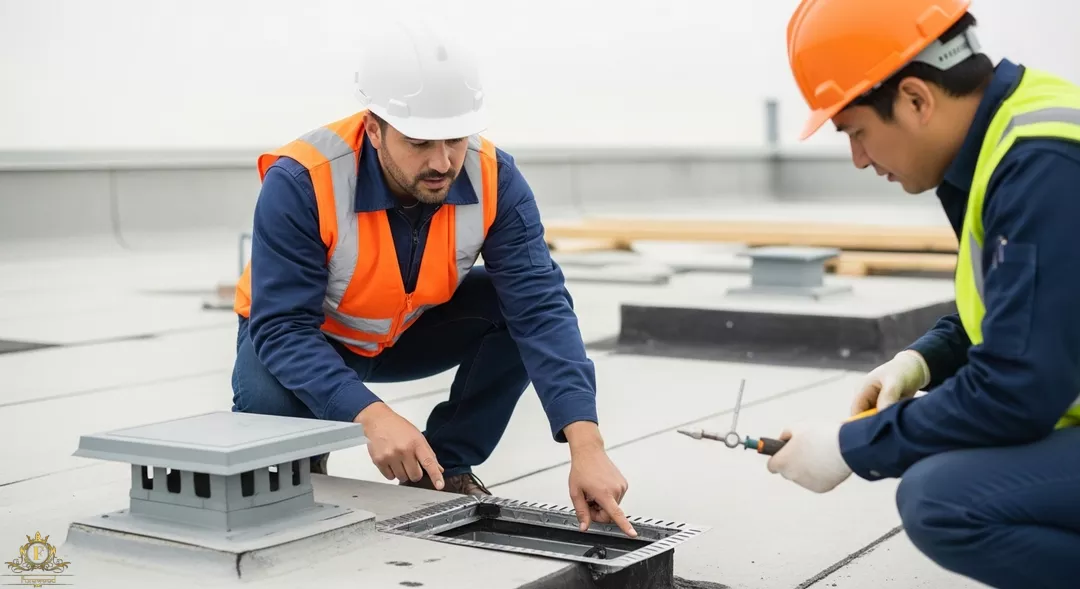 نظارت مهندسی بر اجرای صحیح زیرسازی بام سبز